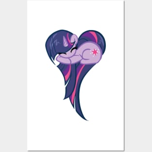 Heart Of Twilight Sparkle Posters and Art